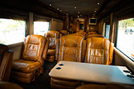 Platinum Motorcoach Interior