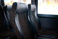 32 passenger coach interior